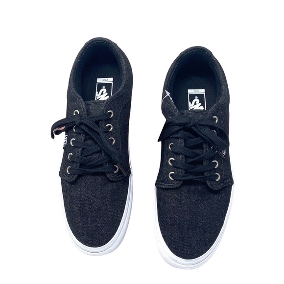 VANS Chukka Low Black Denim Sneaker - Picture 2 of 6